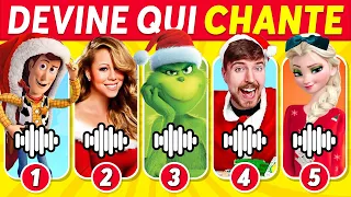 Devine qui CHANTE...! 🎤🎅🎄 Spécial NOËL | Mariah Carey, Mercredi, Mario, Disney