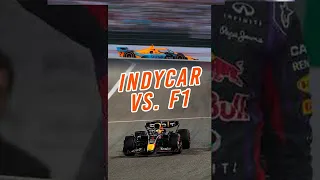 Formel 1 vs. IndyCar - wer ist schneller? #shorts