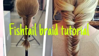 Fishtail Braid Tutorial | Step-by-Step for Beginners | part 9