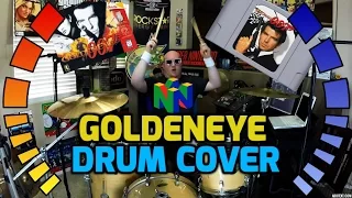 Goldeneye Nintendo 64 Theme: Drum Cover By Jason Heine