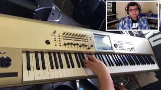 Hungry Like The Wolf Duran Duran Synth Keyboard Cover Sounds Korg Kronos