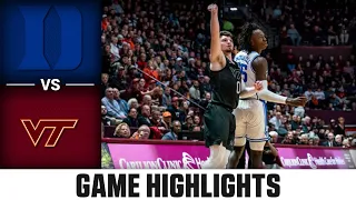 Duke vs. Virginia Tech Men's Basketball Highlight (2022-23)