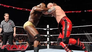 Henry, Titus O’Neil, R-Truth & Neville vs. Breeze, Stardust & The Ascension: Raw, 18. Januar 2016