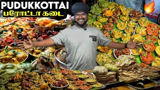 அசைவத்தின் சொர்க்கம் !! Pudukottai Parotta Kadai 🔥 - Foodie Prabu |