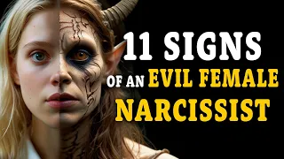 11 Signs You're Dealing With an EVIL FEMALE Covert NARCISSIST ( ⚠️ RUN) | STOICISM