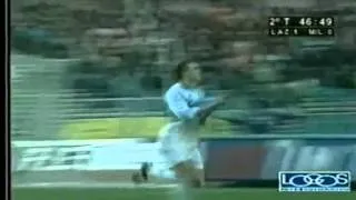 Serie A 1997-1998, day 19 Lazio - Milan 2-1 (R.Mancini, Boksic, Kluivert)