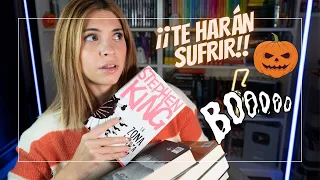 📚🎃MEJORES LIBROS DE TERROR PARA LEER EN HALLOWEEN | De más a menos miedo