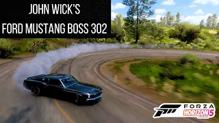 Hillclimb Drifting with John Wick's Ford Mustang Boss 302 RWD Build - Forza Horizon 5 2K Gameplay