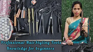 Professional HairStyling Tools Knowledge for Beginners|Chennai HairStylist|SouthIndian Hair Stylist