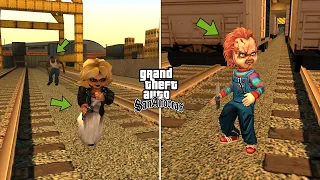 NEVER Follow Chucky's Bride in GTA San Andreas! (Chucky Easter Egg)