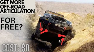 Increase ARTICULATION - FOR FREE | Let's Talk About Sway Bars