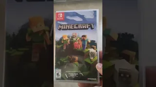 Minecraft Nintendo Switch Unboxing