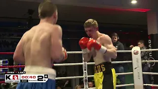 Вечір Боксу.🥊63.5 кг. Микола Халус (1-0-0, Львів).  Віталій Михайлов (1-0-0,Біла Церква)