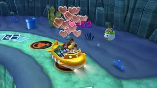 Mario Party 10 Bowser Party #257 Donkey Kong, Mario, Luigi, Wario Whimsical Waters Master Difficulty