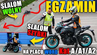 PRZEBIEG EGZAMINU PRAKTYCZNEGO NA PLACU EGZAMINACYJNYM - ZADANIA NA KAT A