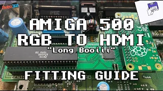 Amiga 500 RGB to HDMI CPLD Adapter fitting guide