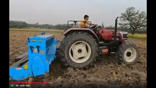 राव साहब का ट्रैक्टर डीजल कम लेता Mahindra NOVO 755 DI 4x4 tractor Mileage test in  Rawta Delhi