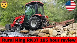 Rural King RK37 Compact Tractor 185 to 190 hour review