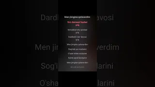 Shoxrux Ergashev - Men jimgina qolaverdim karaoke(minus Teks) #shoxruxergashev #karaoke