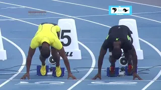 Tyson Gay vs  Justin Gatlin Men's 100m Semifinal