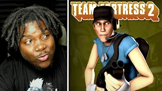 Overwatch Fan Reacts to Rise of the Epic Scout (Team Fortress 2)