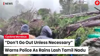 Holidays For Schools, Flights Canceled As Rainfall Lashes Tamil Nadu | Cyclone Mandous