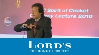 MCC Spirit of Cricket Cowdrey Lecture | Imran Khan