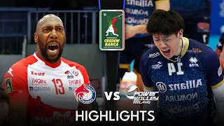 Piacenza vs Milano | Highlights | Quarterfinals | Superlega 2024