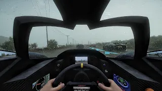 RAESR Tachyon Speed POV Driving in Rain - Forza Horizon 5 First Person Gameplay