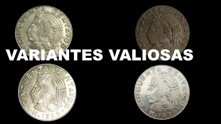 Monedas de 50 Centavos Cuauhtémoc. Mira cuanto valen ( PRECIO ) / variantes Valiosas $$$