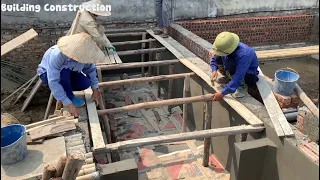 The Most Accurate Construction Technique To Cover The Water Tank Surface With Reinforced Concrete