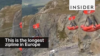 Longest And Fastest Zipline In Europe