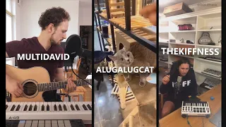 Alugalug Cat X The Kiffness X MultiDavid SOFT REMIX (Live Looping )