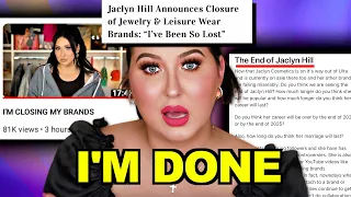 Jaclyn Hill CLOSED DOWN Her BRANDS..