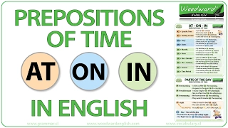 AT ON IN - Prepositions of Time in English