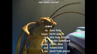 A Bug's Life (1998) End Credits / Outtakes Scene (Sound Effects Version)