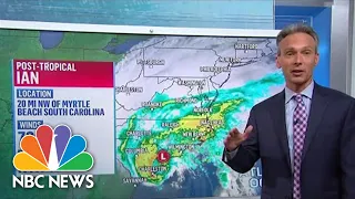 Ian Downgraded To Post-Tropical Storm After Hitting South Carolina