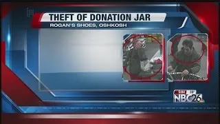 Oshkosh Donation Jar Stolen
