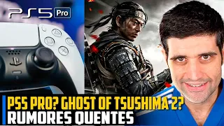 Playstation 5 pro? Ghost of Tsushima 2? Rumores QUENTES do PLAYSTATION Showcase