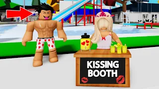 I Open A FAKE KISSING BOOTH To Catch ODERS..(Brookhaven)