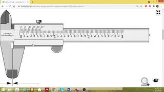 Vernier Milésimas de Pulgada