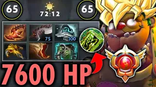 SOLO CARRY!! when grandmaster Pudge having a hard game 7600HP..