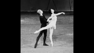 'Symphonic Variations' - Fragment of Margot Fonteyn and Rudolph Nureyev Rehearsing the Ballet (1962)