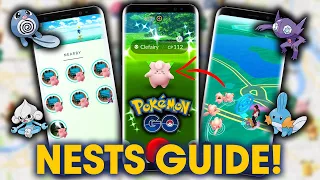 HOW TO FIND SPECIFIC SHINY POKEMON IN POKEMON GO *NESTS EXPLAINED*