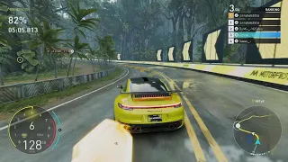 Grand race trying out different vehicles