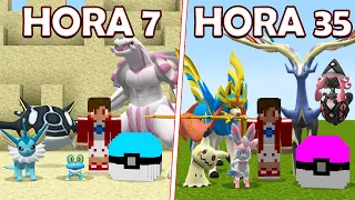 A CADA 24 HORAS POSSO USAR UM TIPO DE POKEMON | O FILME