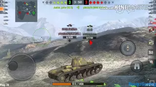 → WorldOfTanks Blitz ← KV—3 DOUBLE KILL