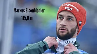 Markus Eisenbichler 115,0 m (15.02.2019). Konkurs drużynowy Willingen 2019