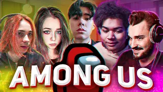 ЮЛИК ИГРАЕТ В AMONG US С МОДАМИ #3 + Делорензи, Цирилла, Дестроер, Avdeech, Мастеров и другие