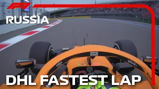 Lando Norris Takes Fastest Lap At Sochi | 2021 Russian Grand Prix | DHL